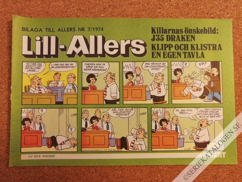 Framsida på Lill-Allers #7 (1974)