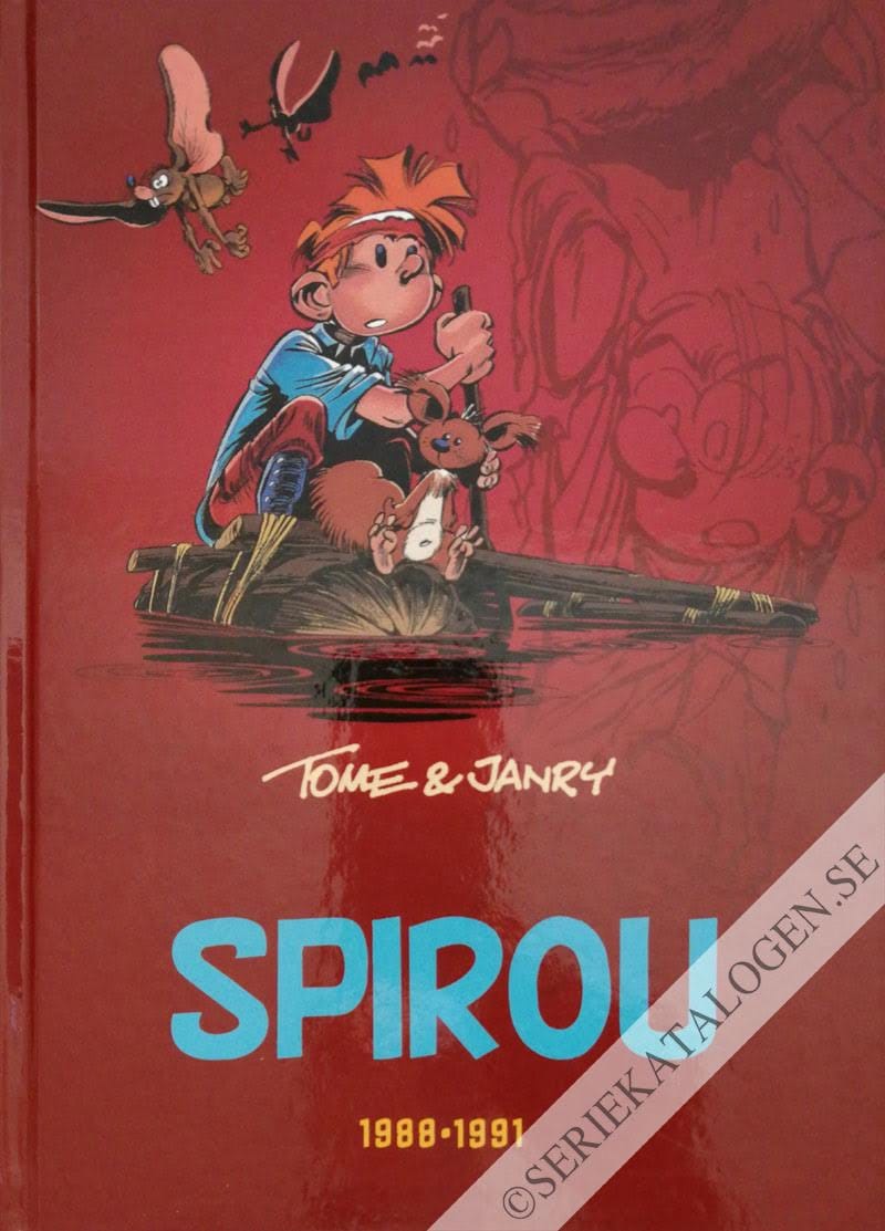 Framsida på Spirou 1988-1991 (2016)