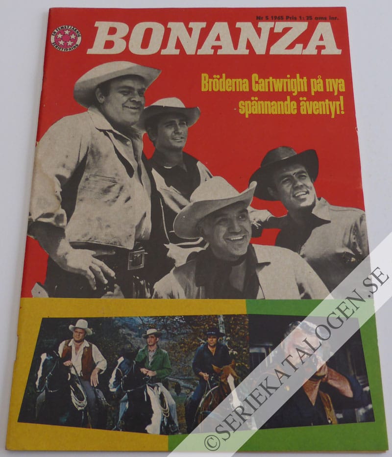 Framsida på Bonanza #5 (1965)