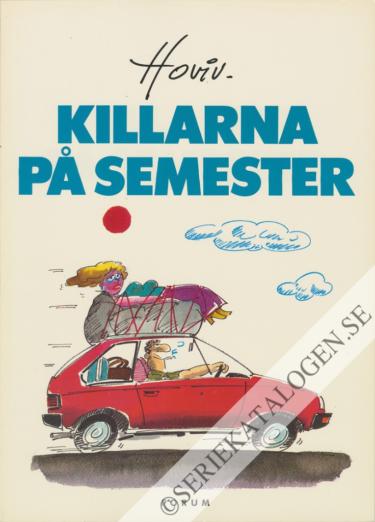 Framsida på Killarna Killarna på semester (1986)