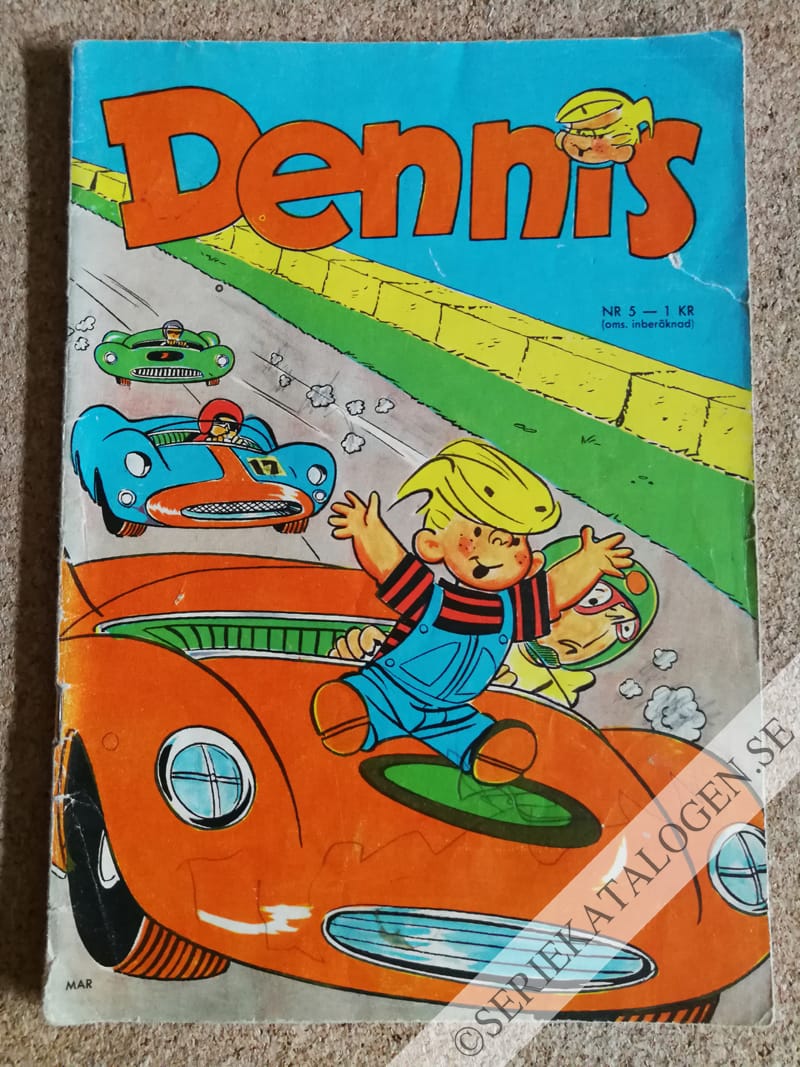 Framsida på Dennis #5 (1965)