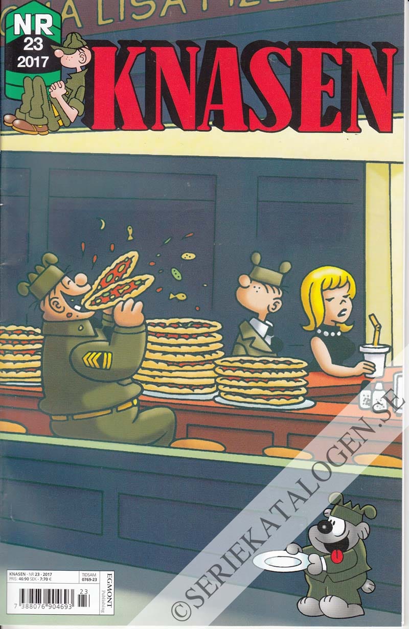Framsida på Knasen #23 (2017)