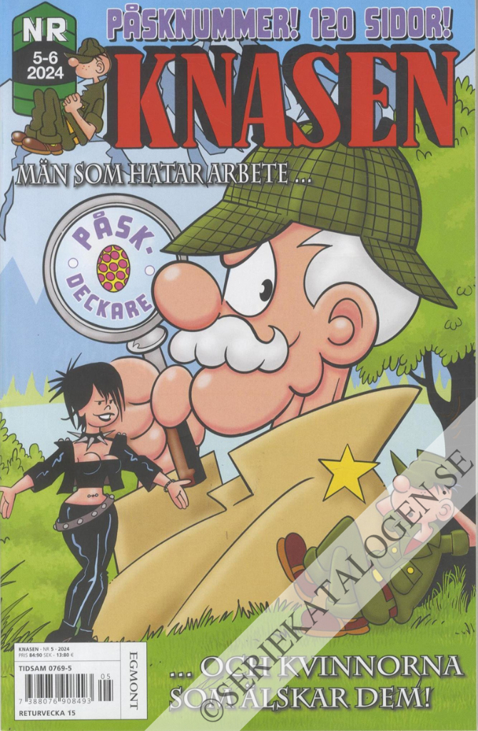 Framsida på Knasen #5-6 (2024)