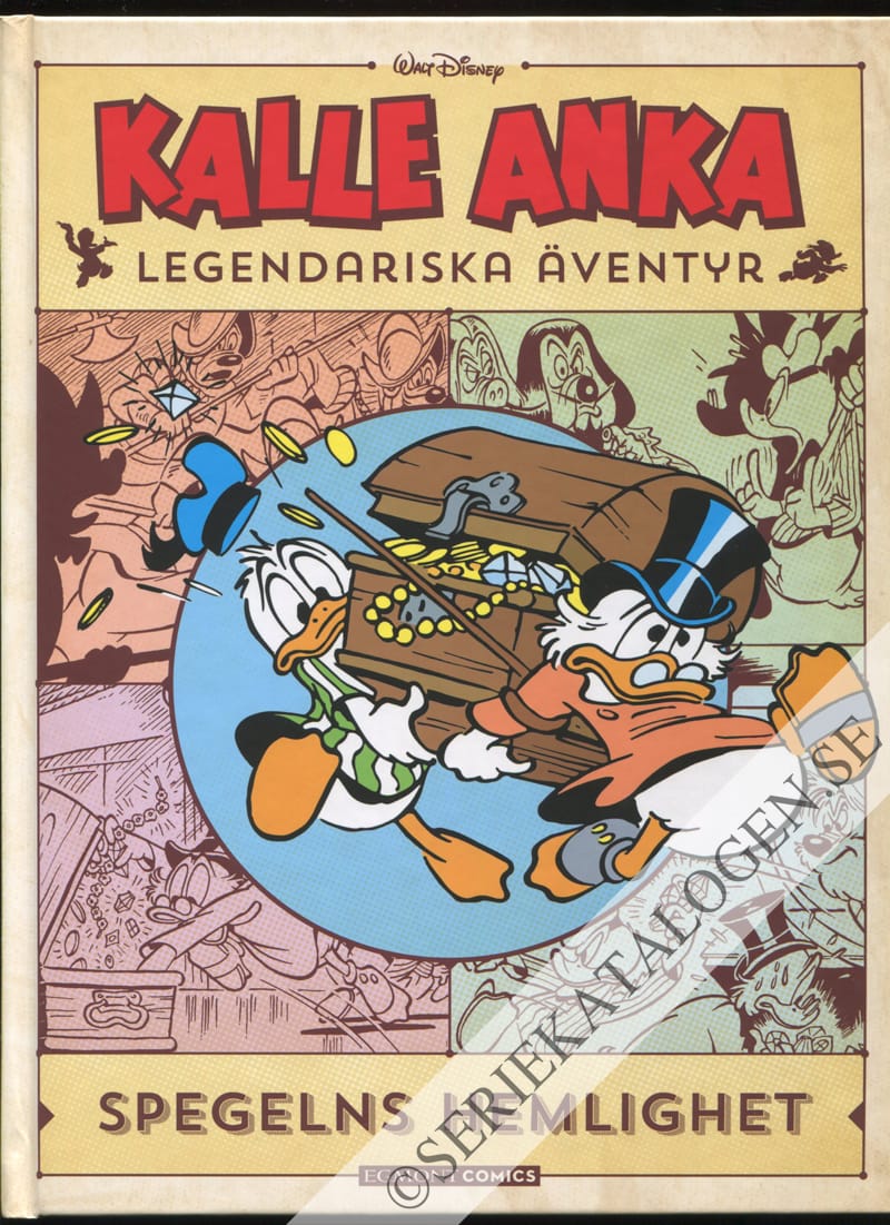 Framsida på Kalle Anka - Legendariska äventyr Spegelns hemlighet (2022)