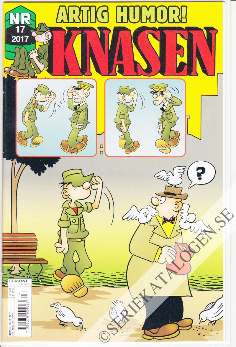 Framsida på Knasen #17 (2017)