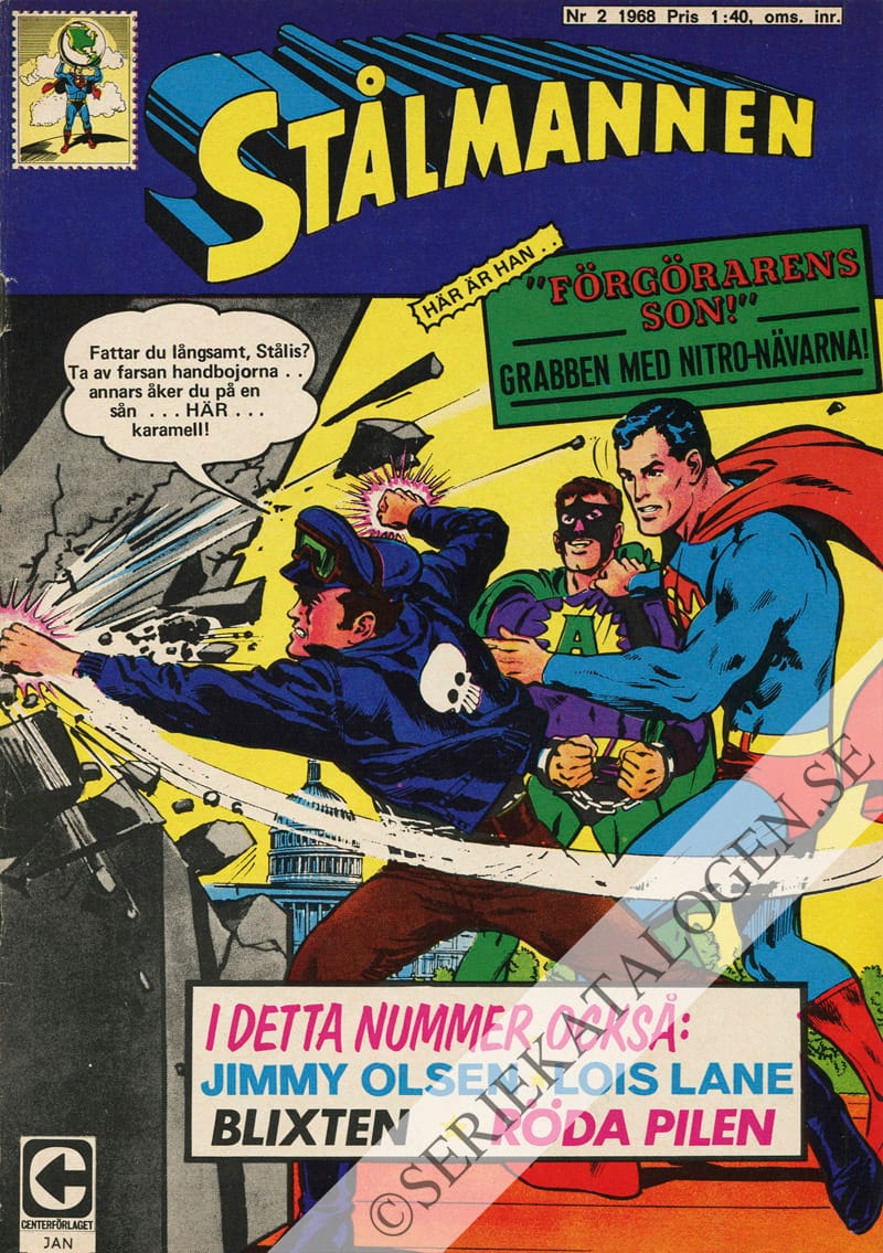 Framsida på Stålmannen #2 (1968)