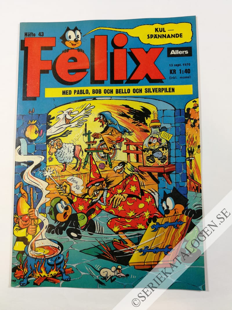 Framsida på Felix #43 (1970)