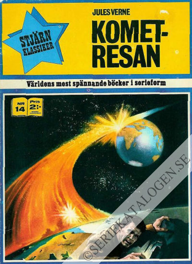 Framsida på Stjärnklassiker Kometresan (1970)