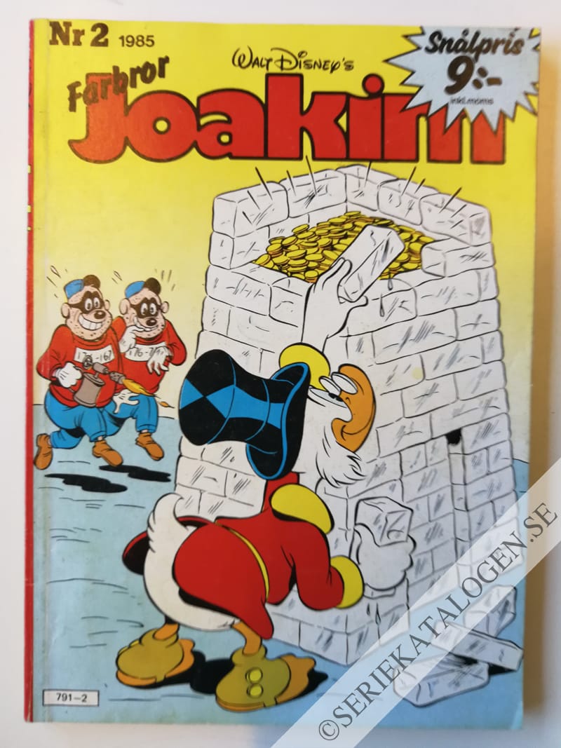 Framsida på Joakim #2 (1985)