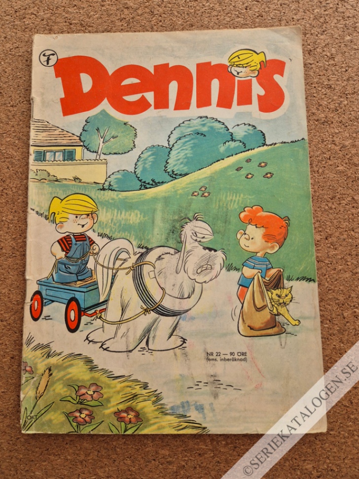 Framsida på Dennis #22 (1963)