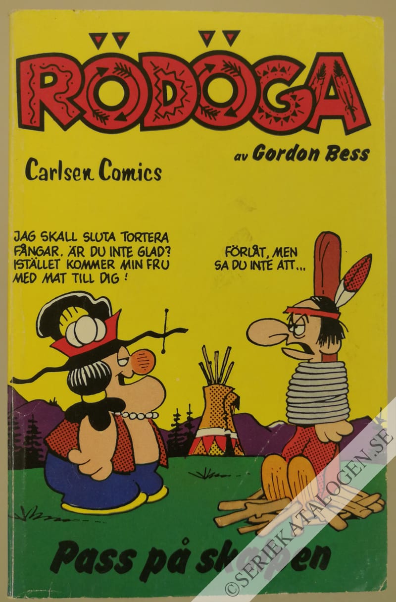 Framsida på Rödöga Pass på skalpen (1978)