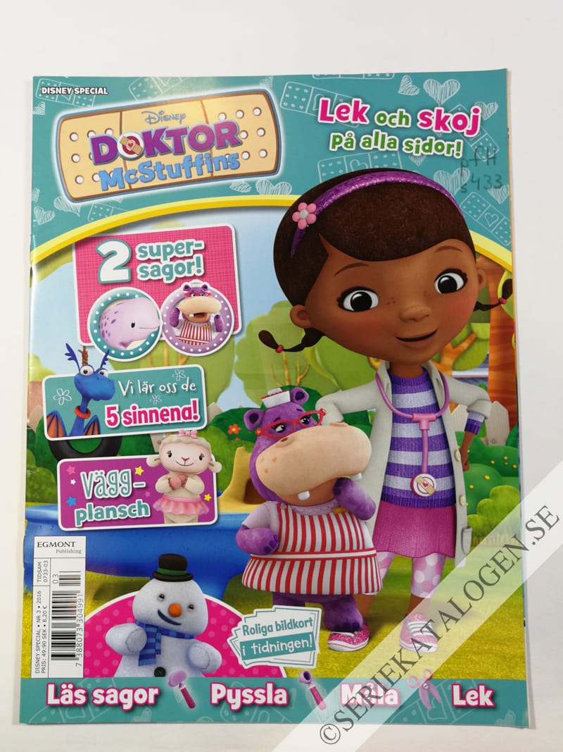 Framsida på Disney special Doktor McStuffins (2016)