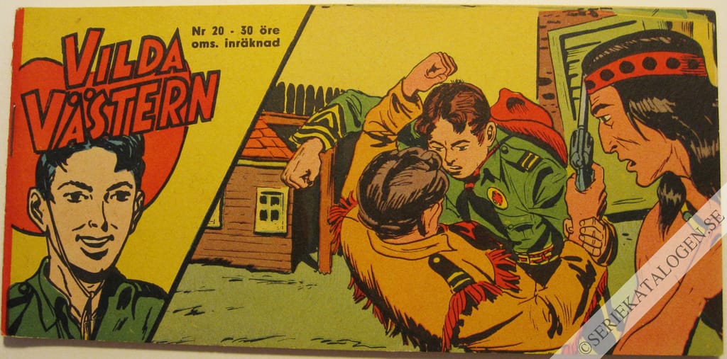 Framsida på Vilda Västern #20 (1961)