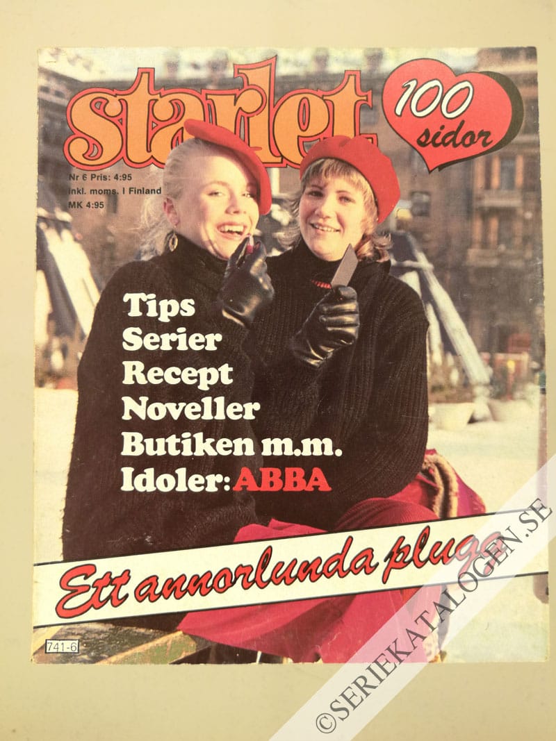 Framsida på Starlet #6 (1981)