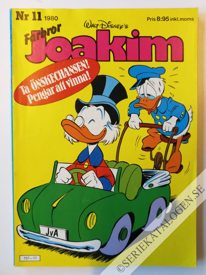 Framsida på Joakim #11 (1980)