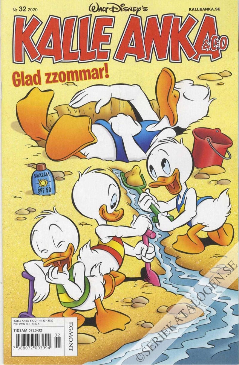 Framsida på Kalle Anka & C:o #32 (2020)