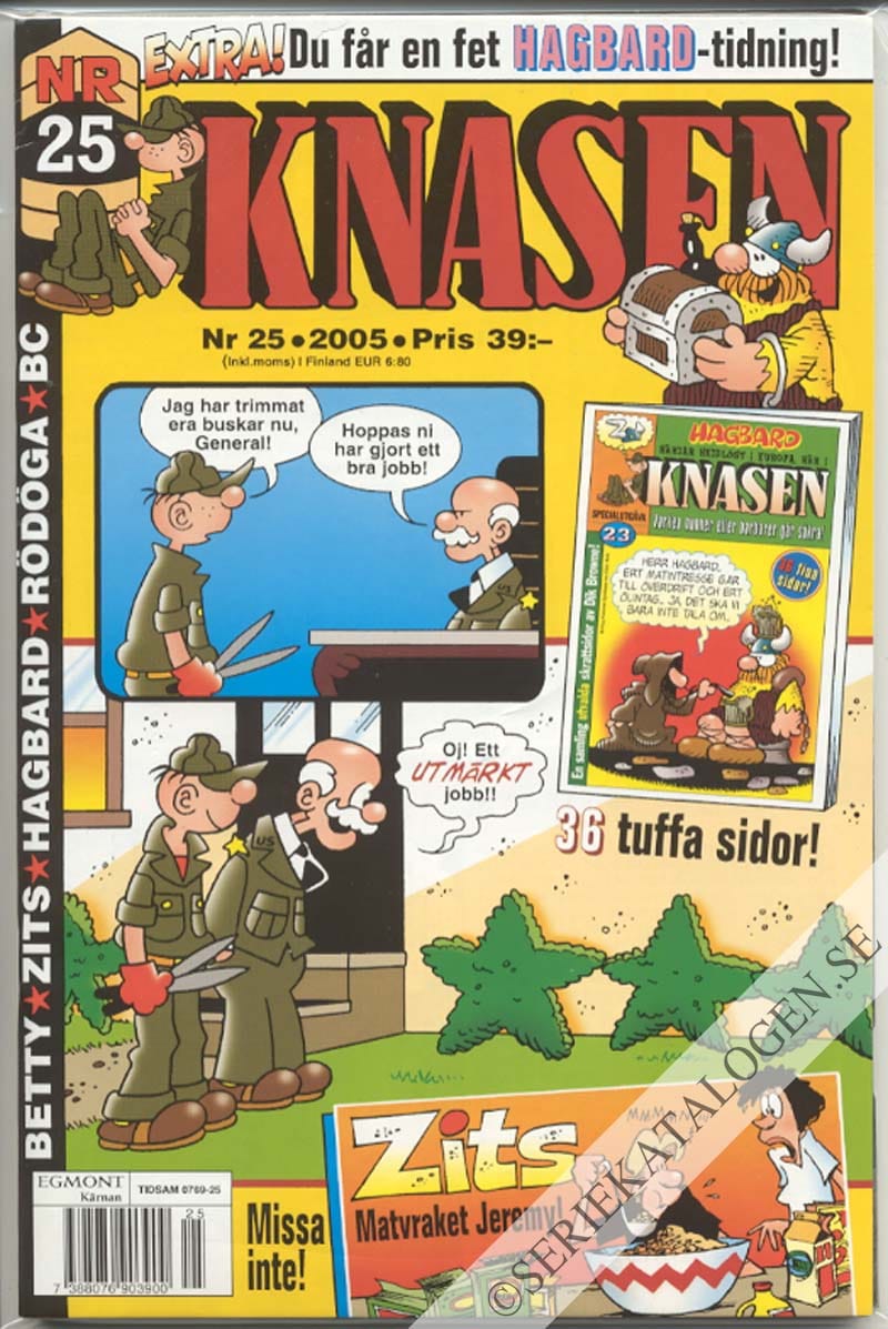 Framsida på Knasen #25 (2005)