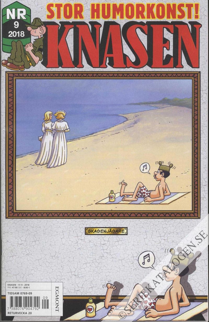 Framsida på Knasen #9 (2018)
