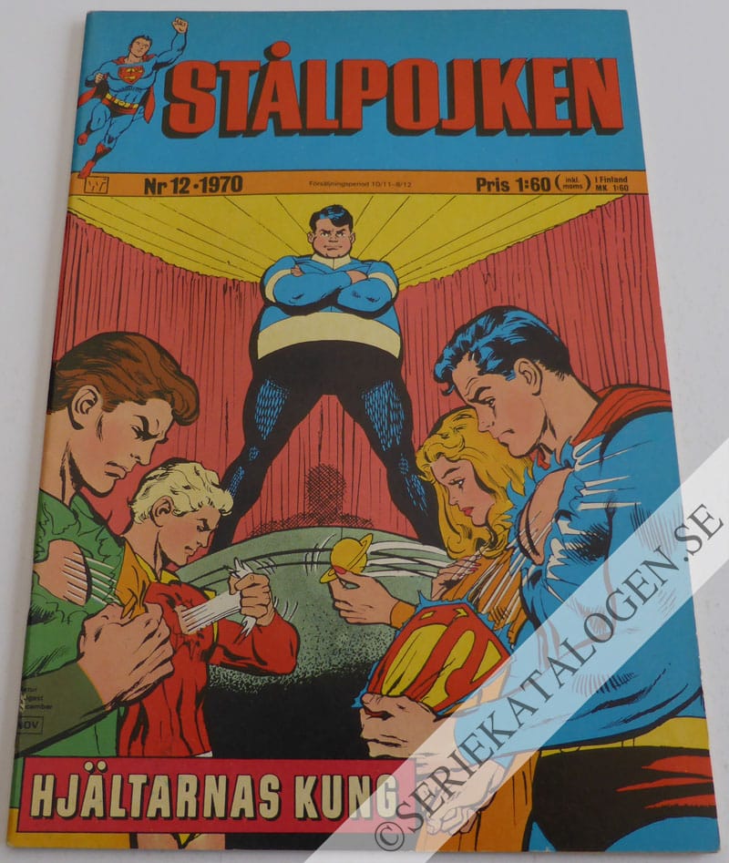 Framsida på Stålpojken #12 (1970)