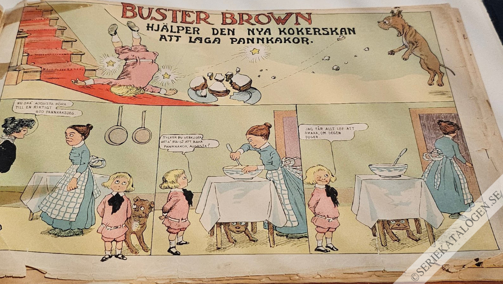 Exempel på Buster Brown, hans hund Tobby och hvad som hände dem (1910)