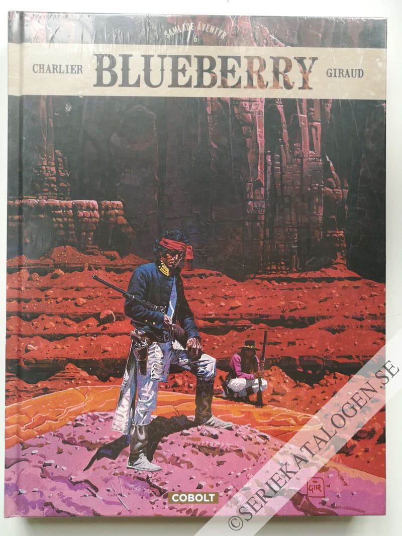 Framsida på Blueberry Samlade äventyr6 (2018)