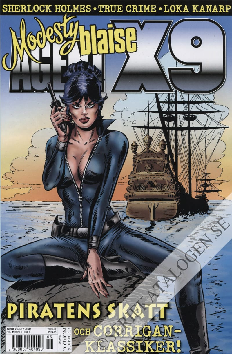 Framsida på Agent X9 #5 (2013)