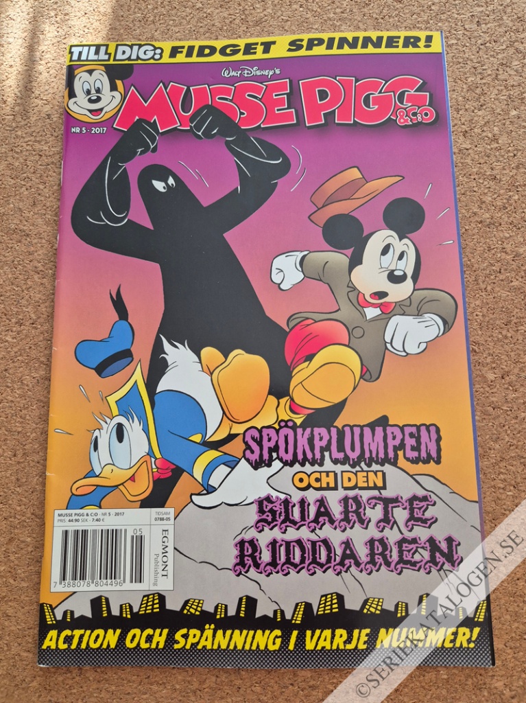 Framsida på Musse Pigg & C:o #5 (2017)