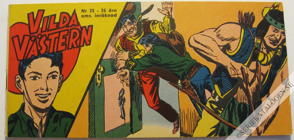 Framsida på Vilda Västern #23 (1962)