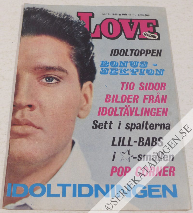 Framsida på Love! #17 (1963)