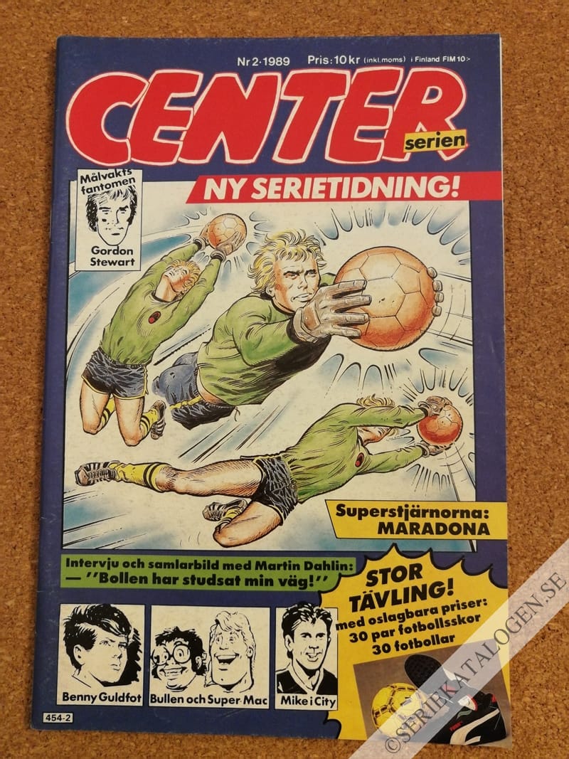 Framsida på Centerserien #2 (1989)