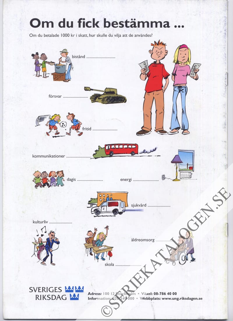 Baksida på Eva & Adam och skatten (2001)