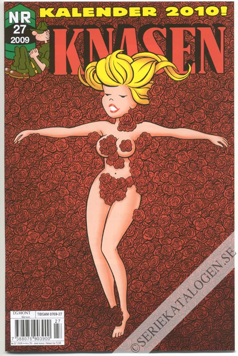 Framsida på Knasen #27 (2009)