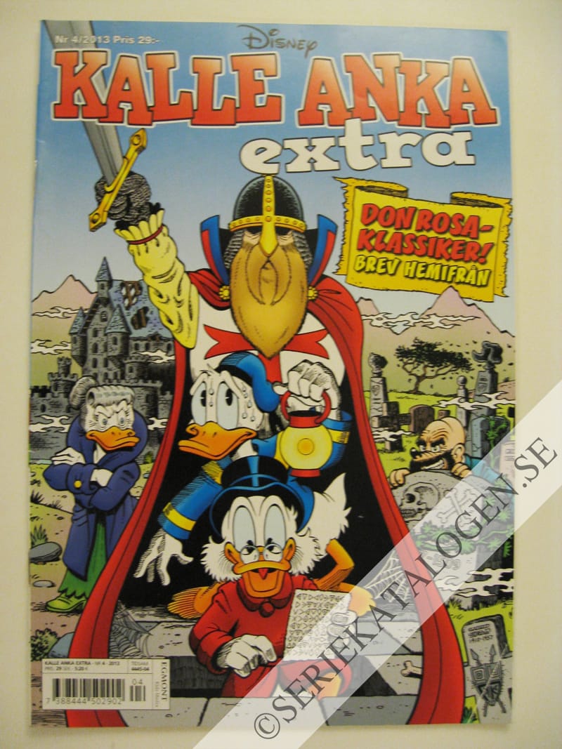 Framsida på Kalle Anka Extra #4 (2013)