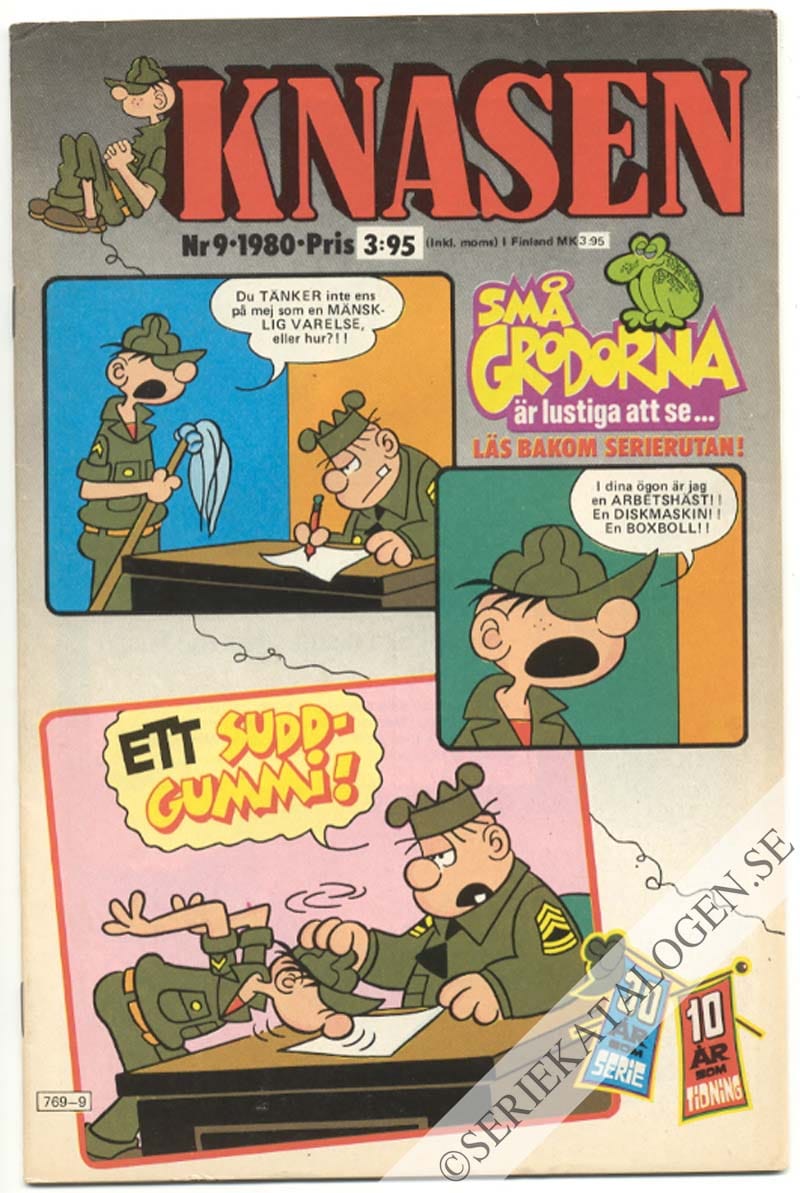 Framsida på Knasen #9 (1980)