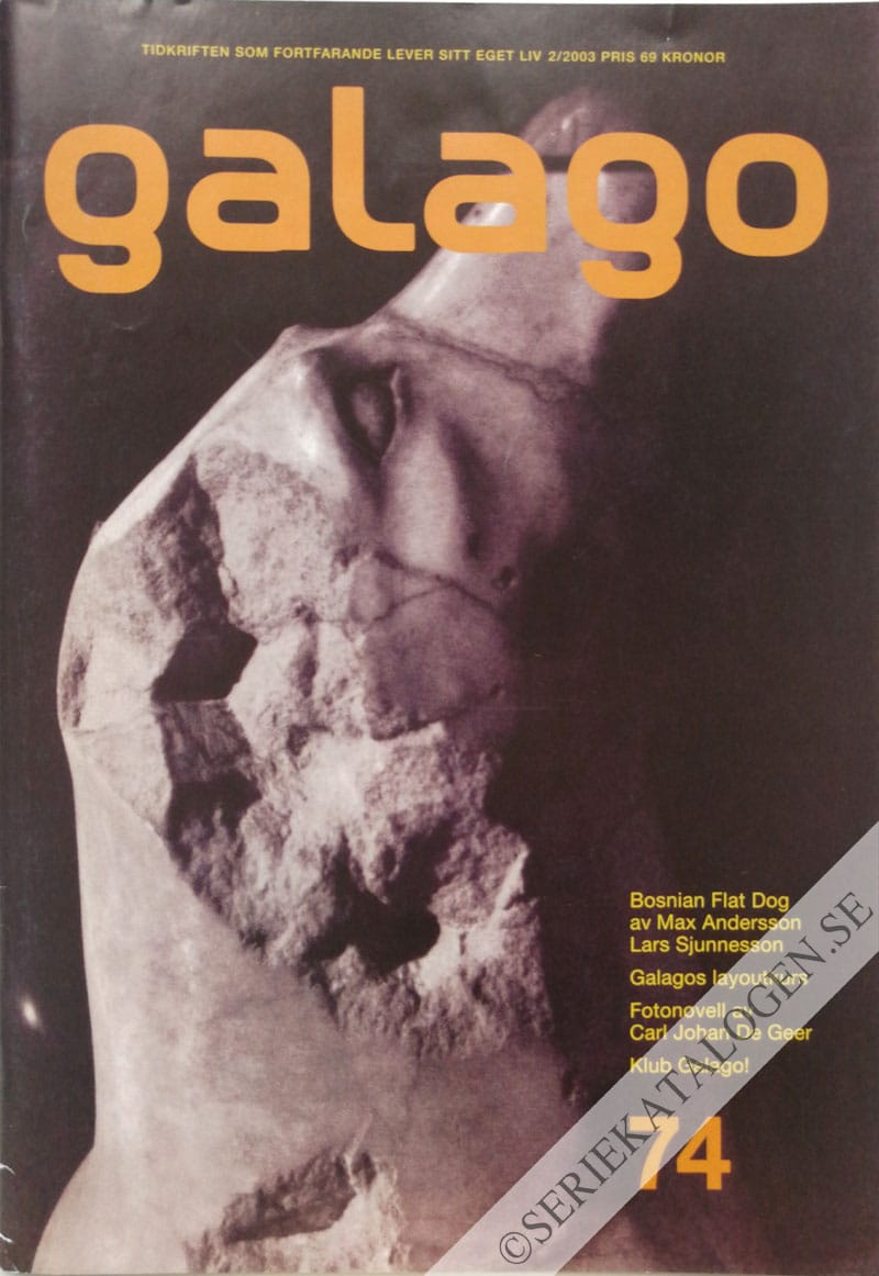 Framsida på Galago #2 (2003)