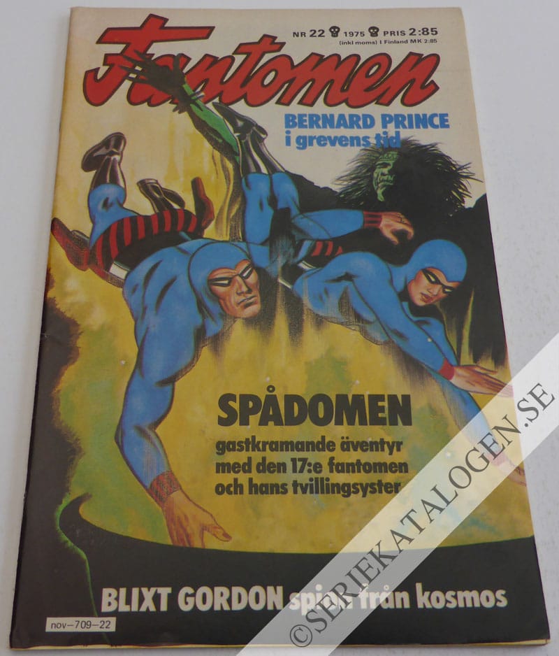 Framsida på Fantomen #22 (1975)