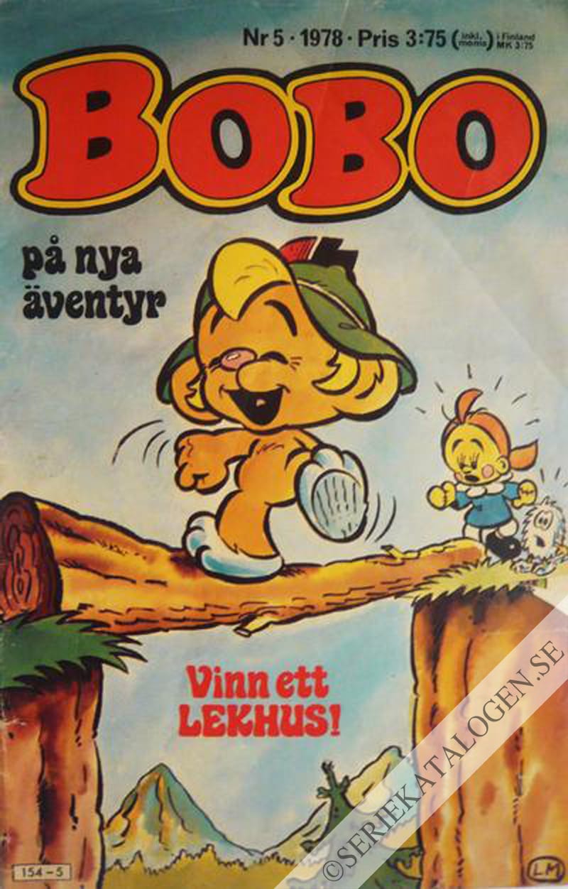 Framsida på Bobo #5 (1978)
