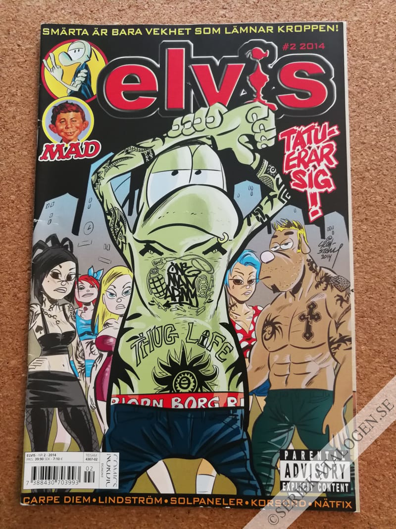 Framsida på Elvis #2 (2014)
