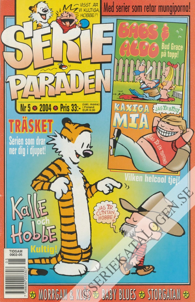 Framsida på Serie-paraden #5 (2004)