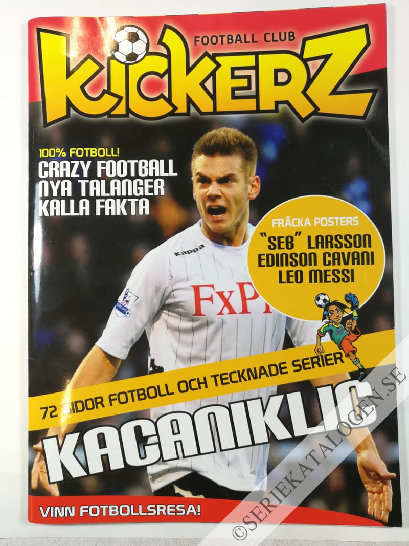 Framsida på Kickerz Football Club #2 (2013)