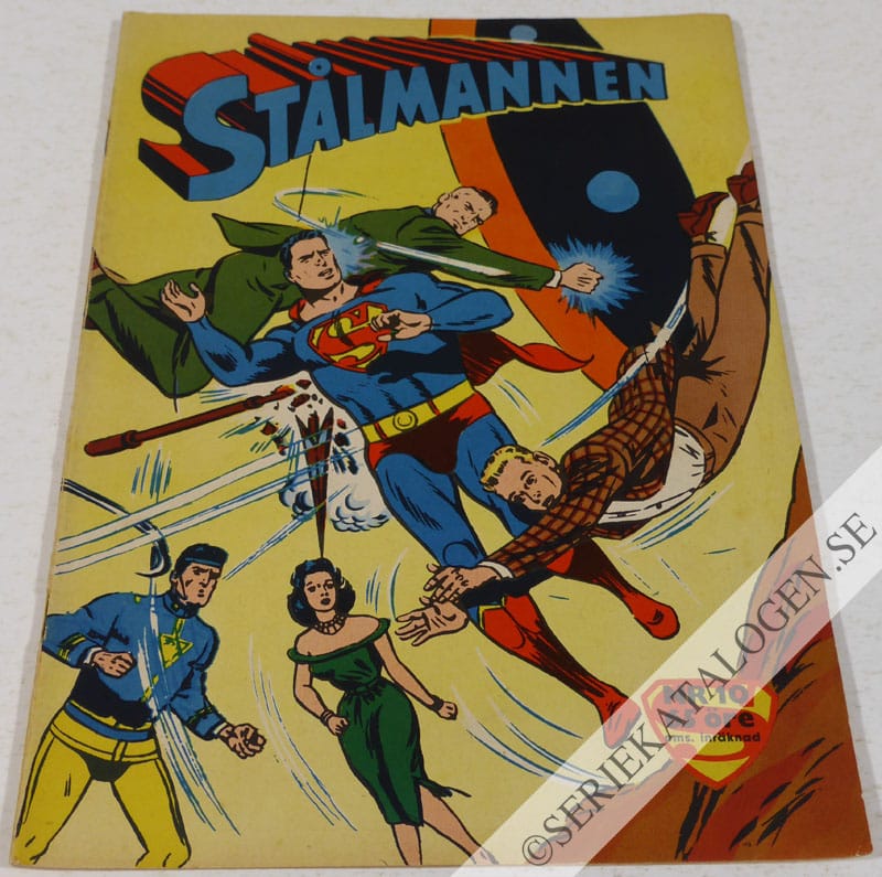 Framsida på Stålmannen #10 (1960)