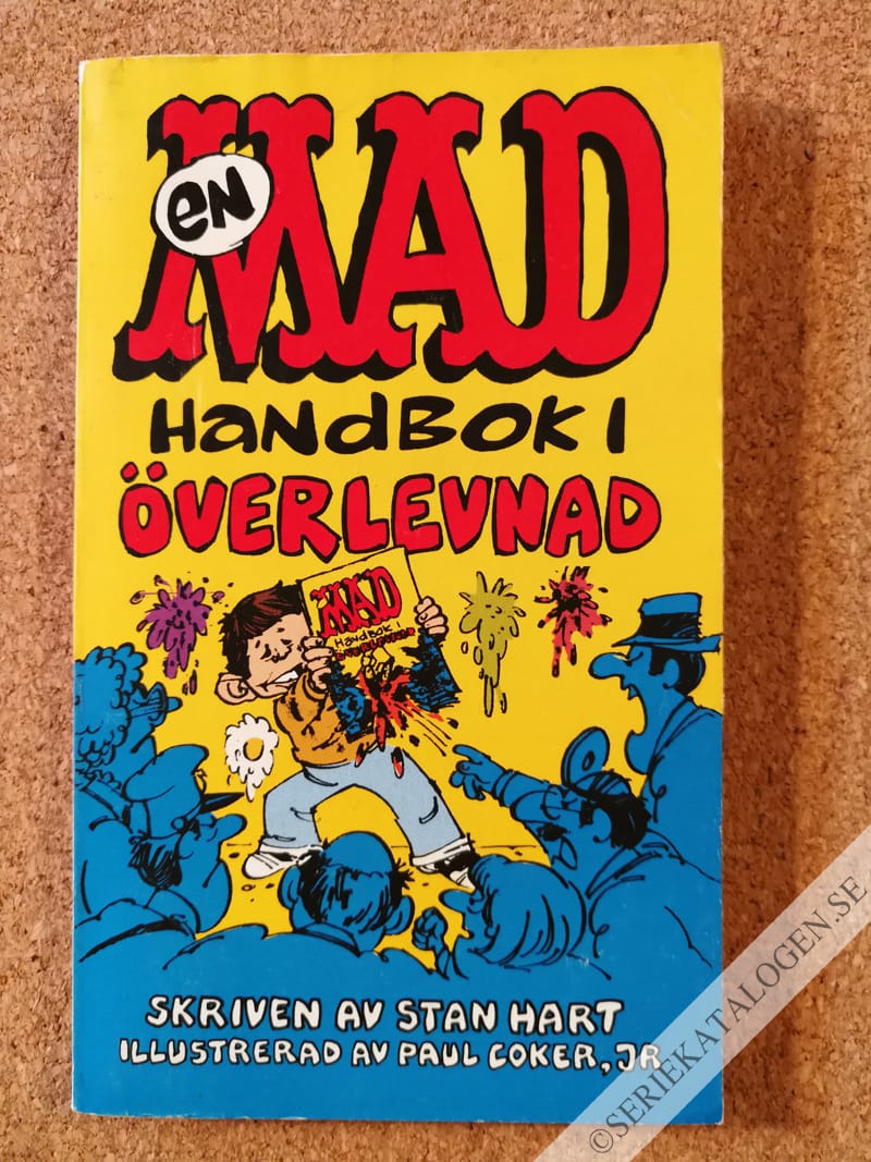 Framsida på MAD-pocket En MAD handbok i överlevnad (1982)