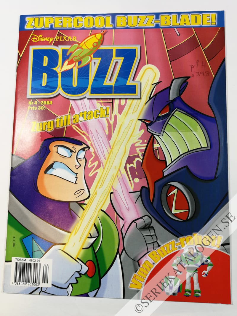 Framsida på Buzz Lightyear #4 (2004)