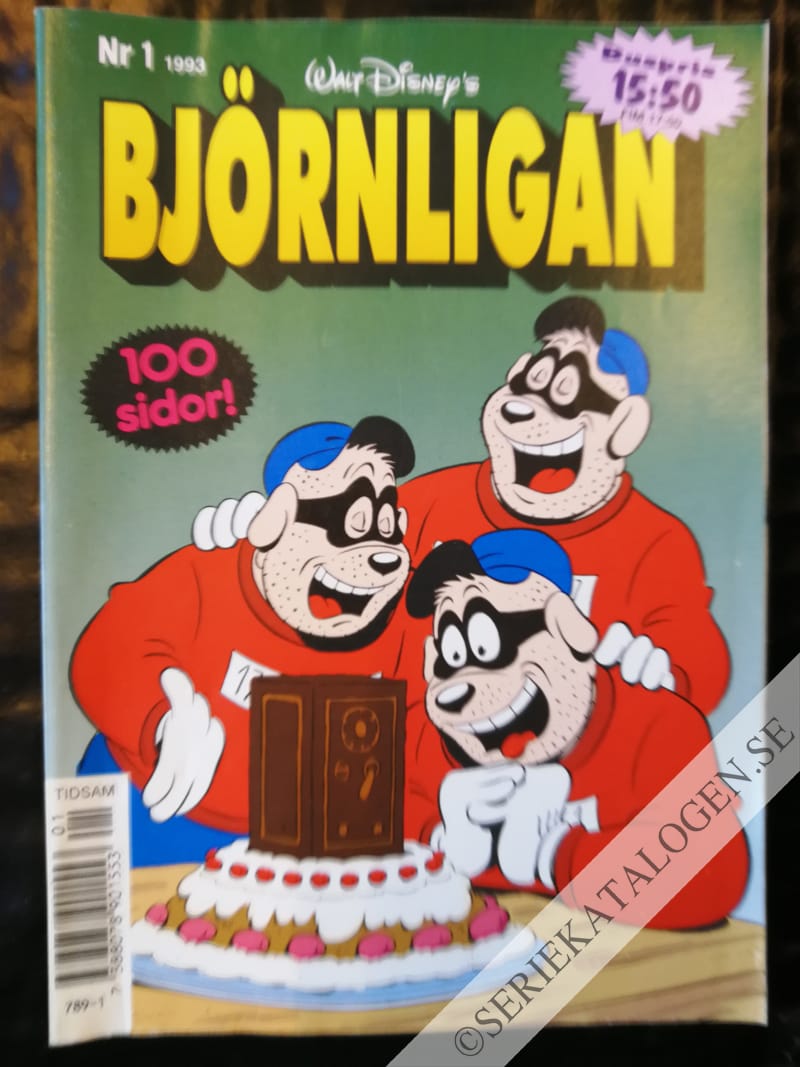 Framsida på Björnligan #1 (1993)