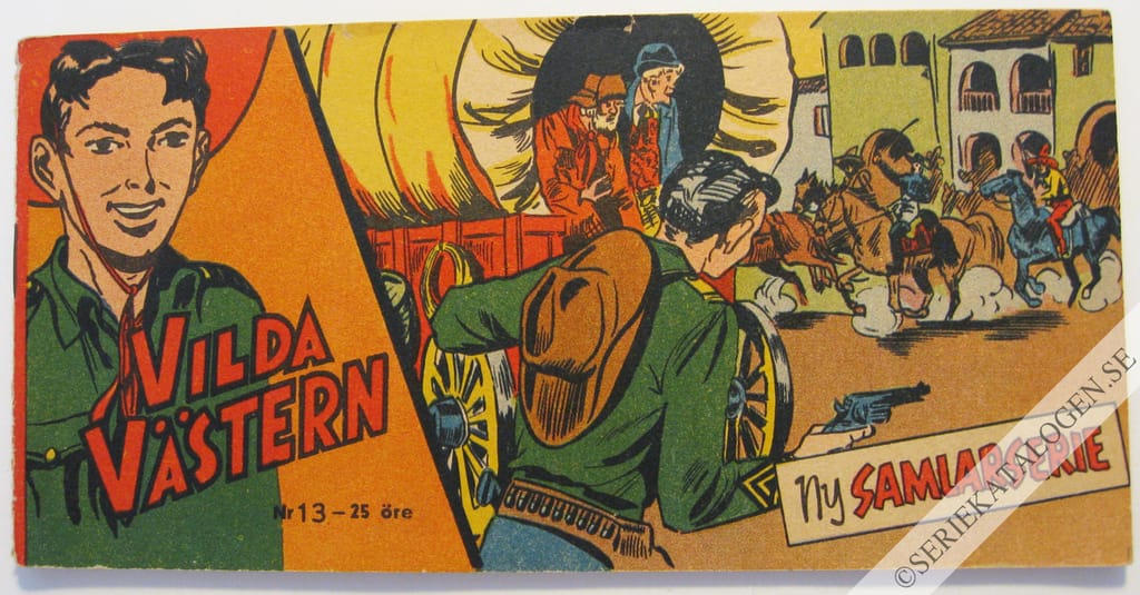 Framsida på Vilda Västern #13 (1957)