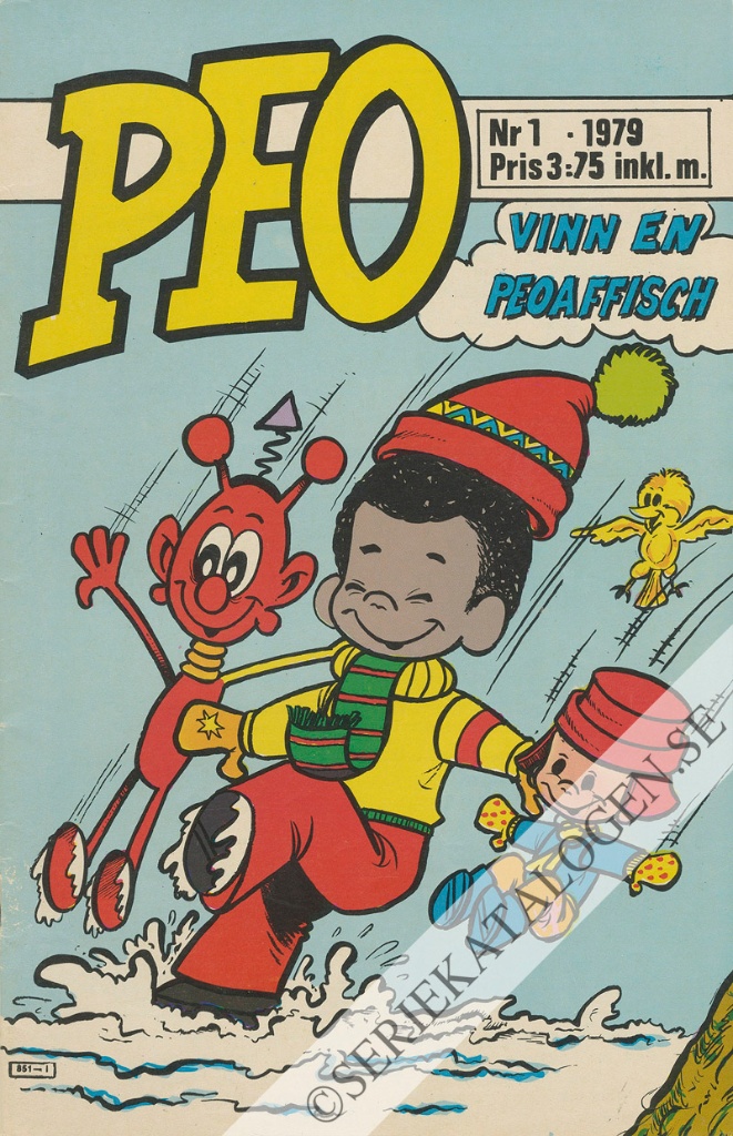 Framsida på Peo #1 (1979)