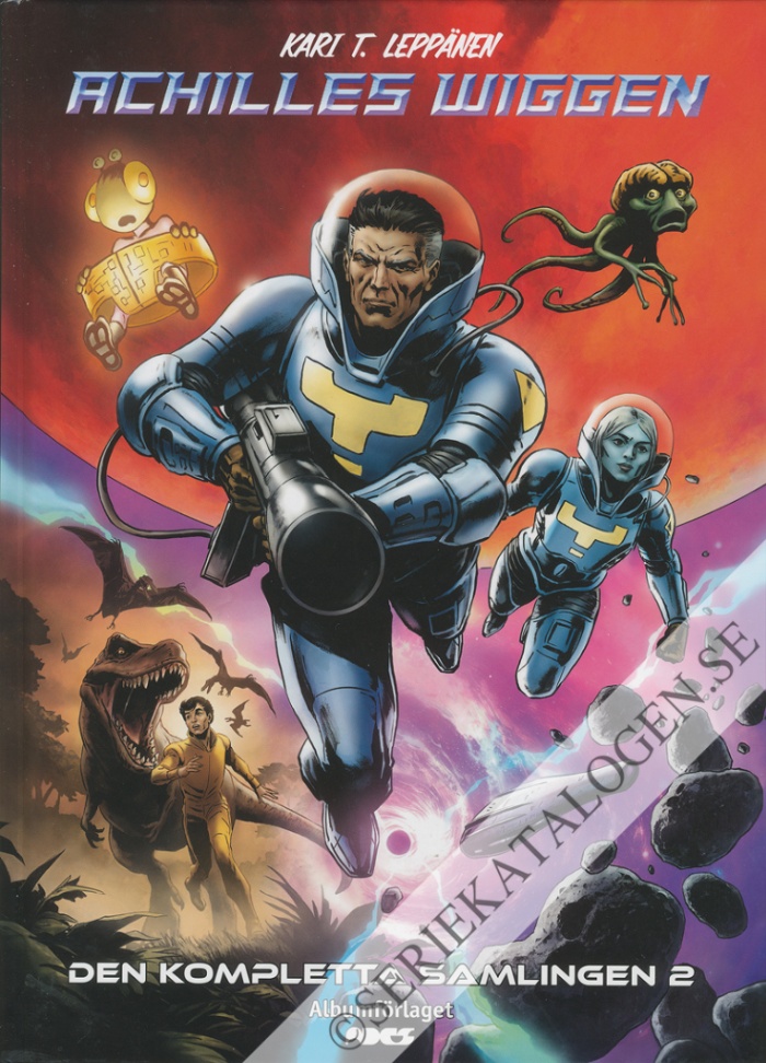 Framsida på Achilles Wiggen Den kompletta samlingen2 (2024)