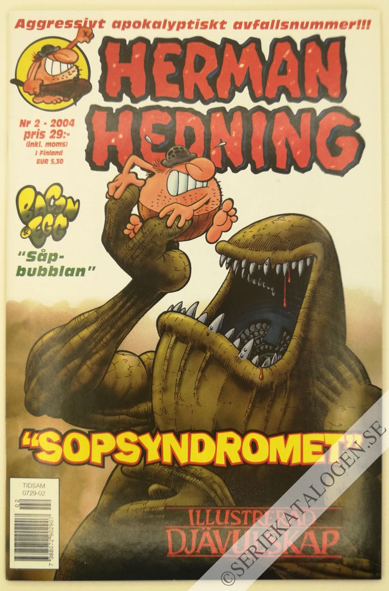 Framsida på Herman Hedning #2 (2004)