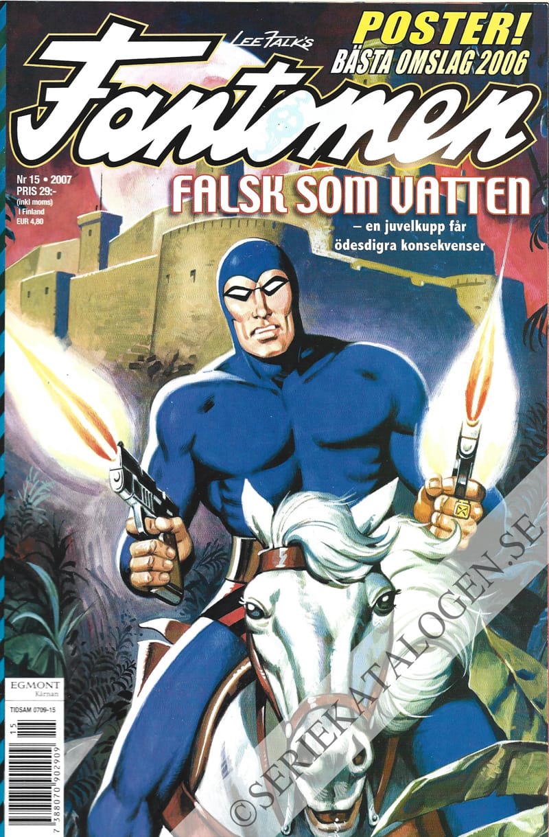 Framsida på Fantomen #15 (2007)