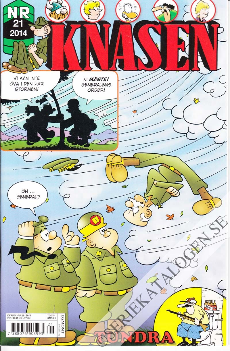 Framsida på Knasen #21 (2014)